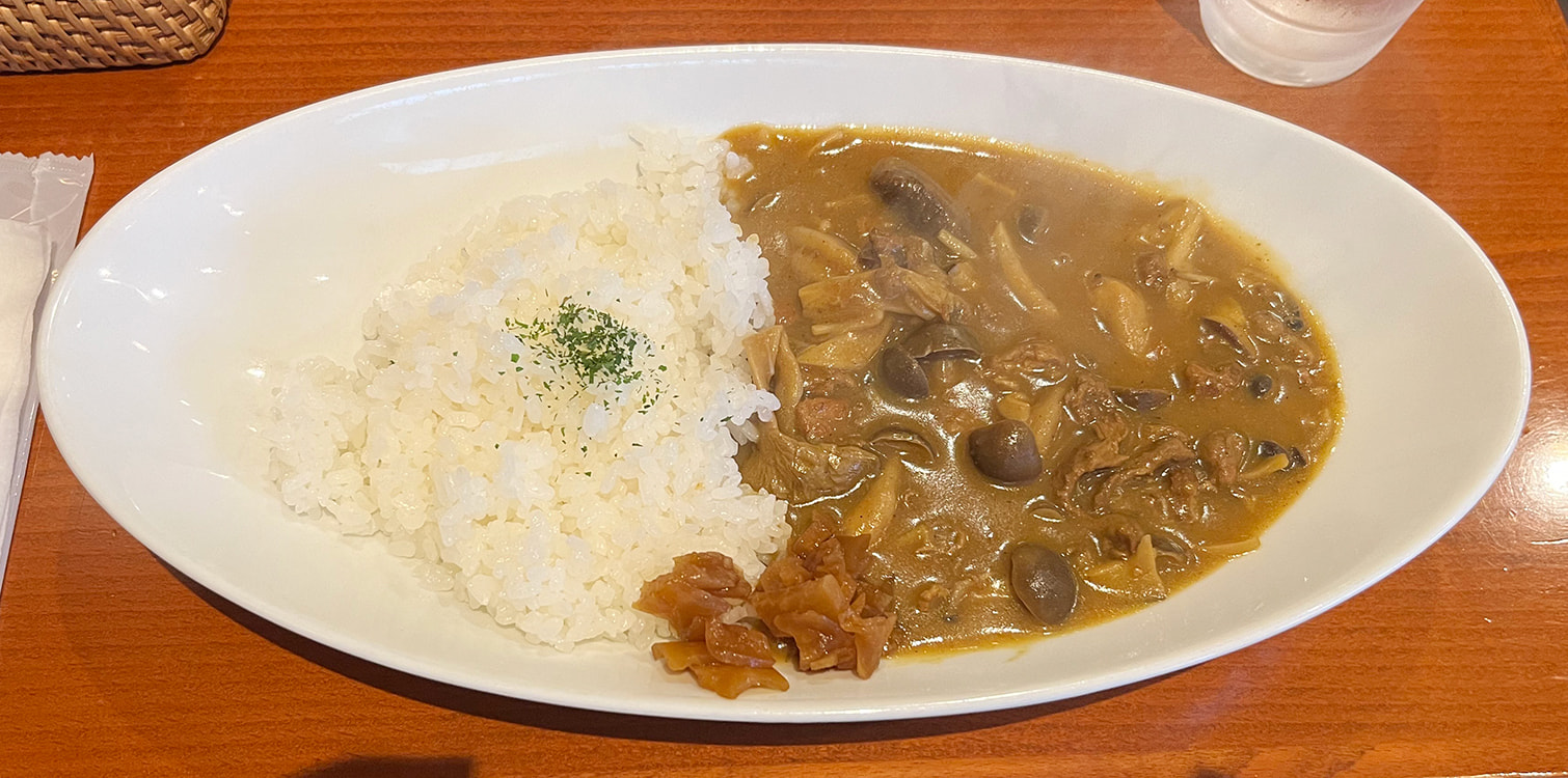 豚きのこカレー